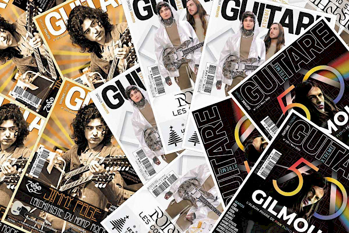 montage couvertures magazine guitare xtreme